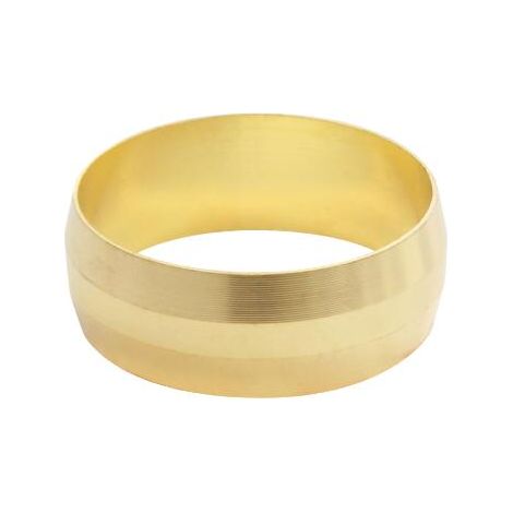 Bague laiton égal pour raccord à compression - Tube cuivre Ø16 - Sachet 4 pièces (1/2)