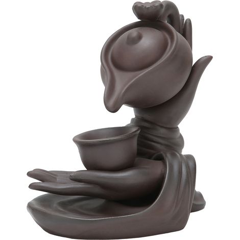 Brûleur d'encens cascade innovant, porte-encens à reflux de fumée, décoration de table