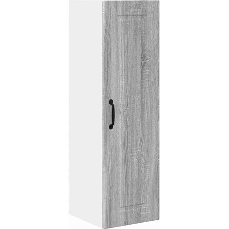 Meuble mural de cuisine，Armoire de cuisine avec porte Gris Sonoma 30 x 31 x 100 cm CFW12583 (1/5)