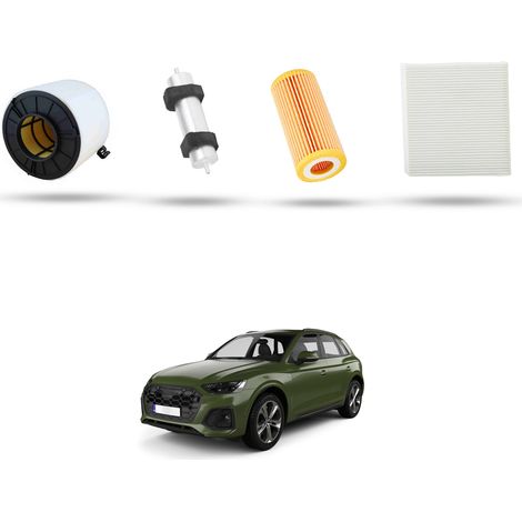 Kit Tagliando 4 filtri compatibile con Audi Q5 II (FYB,FYG) 3.0 tdi 210kw dal 2017 (1/5)
