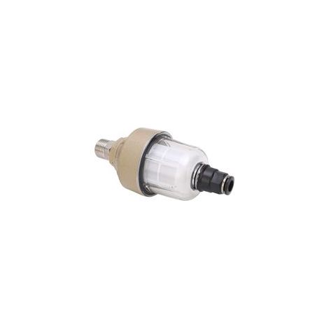 Vanne de purge d'eau translucide G1/2 po, purgeur automatique de liquide de refroidissement, filtre à air comprimé à bille flottante