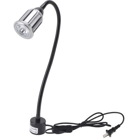 10W LED Work Light for Sewing Machines, with Flexible Gooseneck and Magnetic Base, 1000LM, 6500K, Workshop Tool Lamp, for Sewing Bench (1/5)