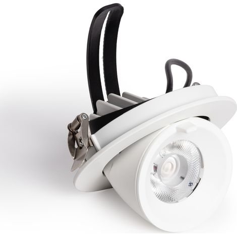 LED Downlight Einbaustrahler Schwenkbar Rund 15W Chip OSRAM CCT Wählbar 120 lm/W LIFUD Ausschnitt Ø 100 mm Wählbar (Warm-Neutral) (1/5)