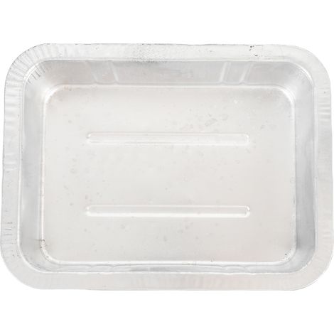 Bac d'égouttement d'huile, finition galvanisée argent Zinc, loquet de moto pour voiture automobile 3L 8,4 X 11,2 3 pouces (1/5)
