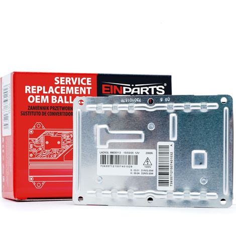 Convertidor CANBUS XENON HID SLIM 35W para Audi, BMW, Opel, Citroën, Seat, VW y Volvo (1/5)