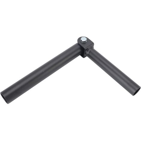 Barre de traction en T, support pour barre de landmine, en acier, avec rotation à 360°, pour musculation à domicile. Diamètre intérieur : 25 mm / 0,98 pouce. (1/5)