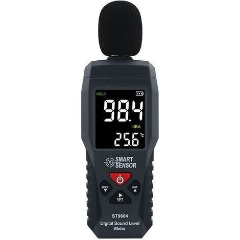 Sonomètre Enregistreur de Niveau Sonore Testeur du Bruit Sonomètre Audionumérique, Plage de Mesure 30-130dB,1pcs (1/5)