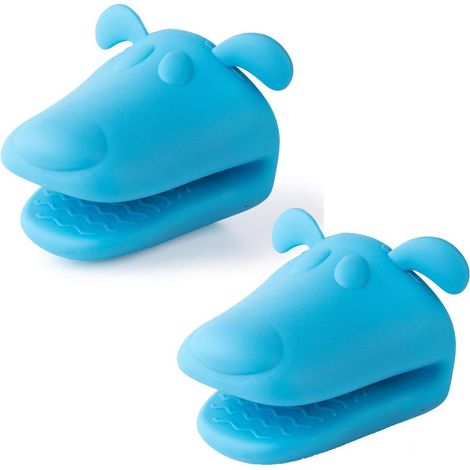 Mini gant de four-Silicone sans BPA, résistant à la chaleur, coussin isolant à pince de cuisson pour la cuisine et la patisserie