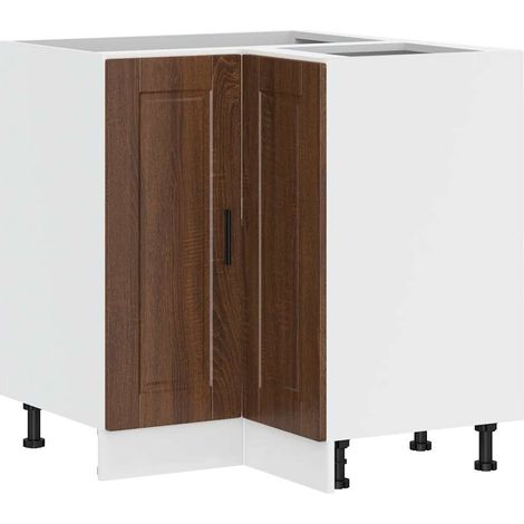 Maison Exclusive - Base ad Angolo Cucina Porto Rovere Marrone in Legno Multistrato