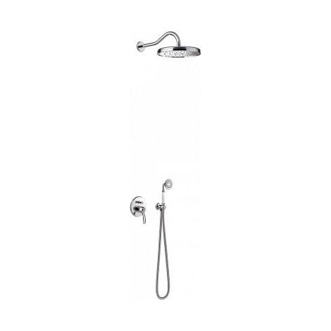 Kit douche à encastrer avec fermeture et réglage du débit - TRES 24218003 (1/4)