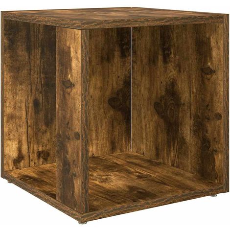 Maison Exclusive - Mesa auxiliar madera contrachapada roble ahuma (1/5)
