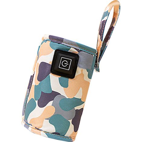 Chauffe-biberon USB, sac isotherme, température réglable, portable, 5V 2A, blanc (1/5)