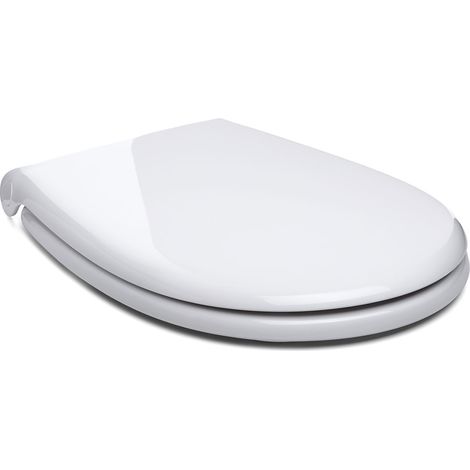TATAY Copriwater Piatto Bianco Design Piatto Moderno (1/4)