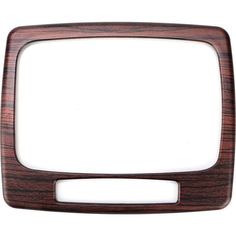 Garniture de tableau de bord en bois grain de pin pour Mercedes Classe C W204 2007-2013 - Cadre de levier de vitesse accessoire intérieur (1/5)