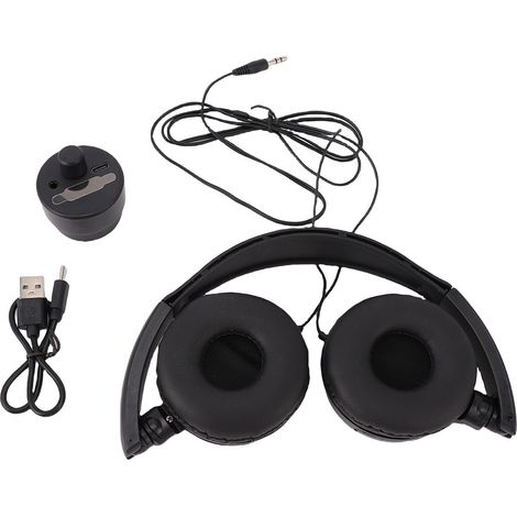 Rilevatore di perdite d'acqua ad alta sensibilità con 5 indicatori circolari e ampio auricolare interrato. (1/4)
