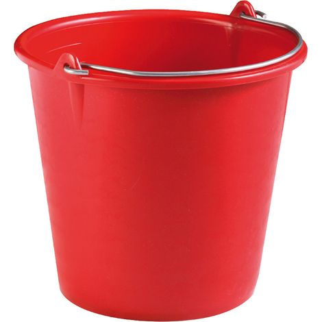 Seau Industriel 10L rouge