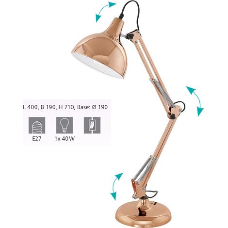 Lampe à poser Borgillio - Cuivre (1/5)