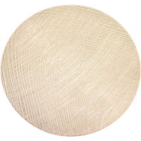 Lot de serviettes en PVC, 38 x 38 cm, résistantes à la chaleur, antidérapantes, dorées (1/5)