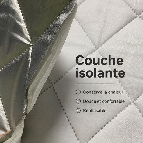 Housse de protection pour mobilier de jardin en tissu Oxford motif carreaux doublé coton réf 6256 30 × 25 × 5 cm 120 g – Livraison gratuite