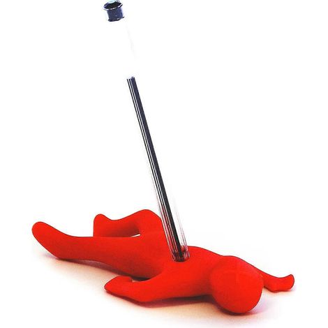 Porte-stylo de bureau, rangement pour stylos, accessoire de bureau idéal pour un cadeau original. (1/5)
