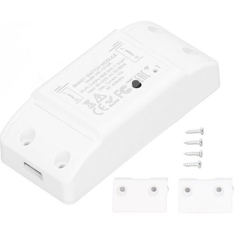 Interrupteur WiFi Intelligent, Contrôle par Application Mobile, Module pour Circuit AC 90‑250V (1/5)