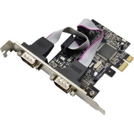 MicroConnect PCI Express asix AX99100 2S DB9