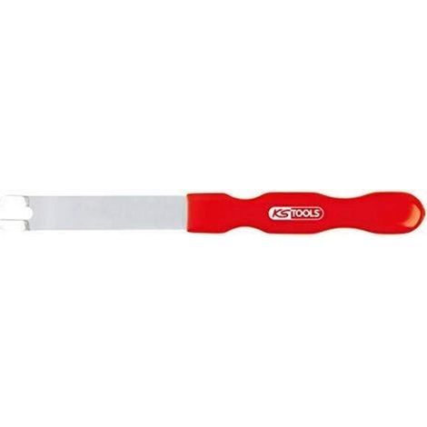 KS Tools 140.2325 Estrattore per clip a U, lunghezza 173mm, apertura 5mm