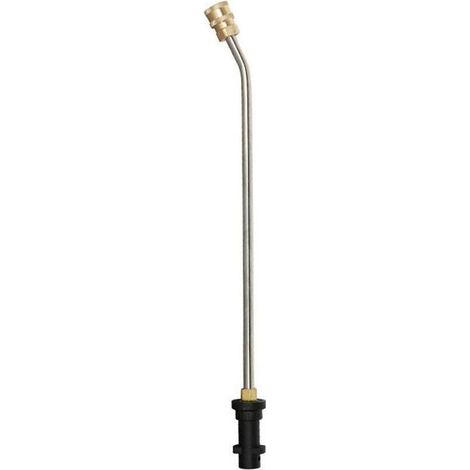 Accessoire de nettoyeur de gouttière pour nettoyeur haute pression, remplacement de baguette d'extension coudée en acier inoxydable pour Karcher K2 K3 K4 K5 K6 K7, 4000PSI (30 degrés) (1/5)