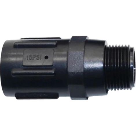 Régulateur de pression d'eau fileté 15-45 psi pour vannes de réduction, dispositif pour l'intérieur et l'extérieur, jardin, cour, agriculture, matériel de jardinage 15 psi (1/5)