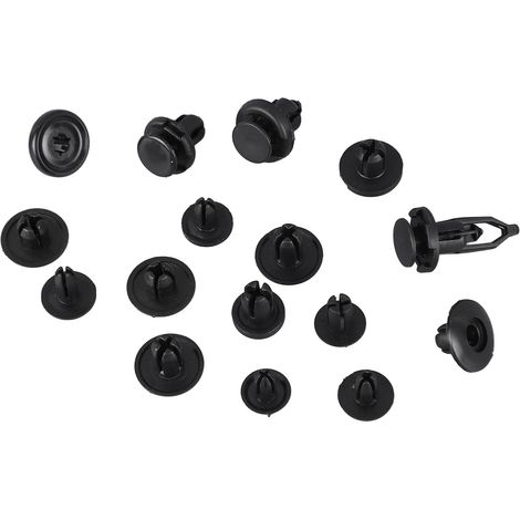 Kit de 630 clips de fixation pour garde-boue de voiture, clips de rivetage en plastique, avec outil de retrait pour garde-boue. (1/5)