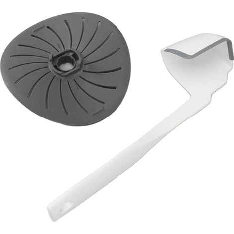 Spatule rotative et couvercle de protection pour la tête de coupe - Accessoires pour robots de cuisine TM5, TM6 et TM31 (1/5)