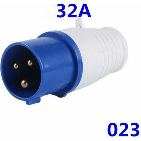 Prise industrielle 32A CEE monophasée et triphasée – Tension 220V-250V – Étanche IP44 pour camping-cars et rallonges – 3 (1/4)