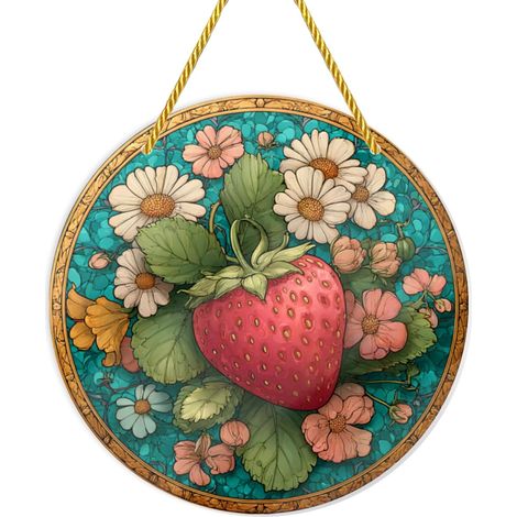 Jardinières suspendues en acrylique pour fraisiers et fleurs (1/5)
