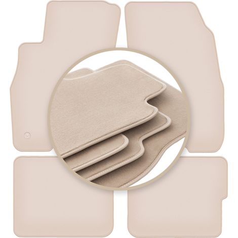 Tappetini PREMIUM beige per: Fiat Grande Punto hatchback 2005-2009 (1/5)