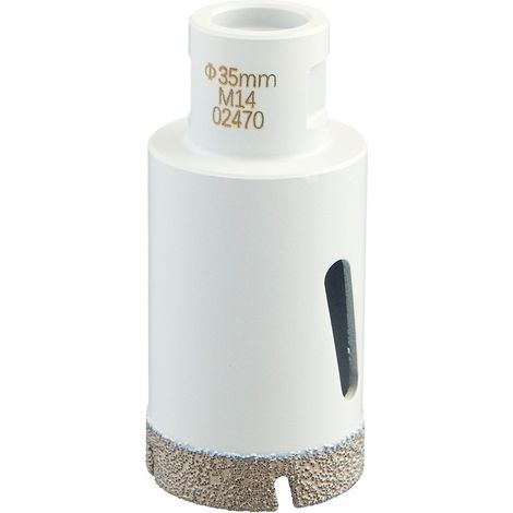 WS24 M14 Diamantbohrkrone SuperDry Ø 35 mm