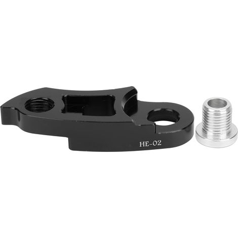Dérailleur arrière vélo VTT crochet rallonge en alliage d'aluminium noir accessoire (1/5)
