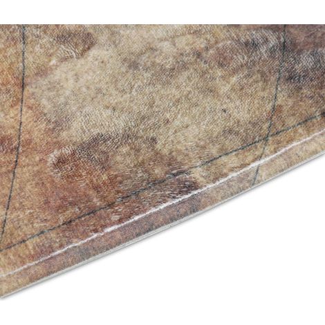 Tapis carte du monde antidérapant, tapis de sol doux pour salon (1/5)