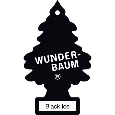 Wunderbaum Papierlufterfrischer Black Ice Autopflege (1/2)