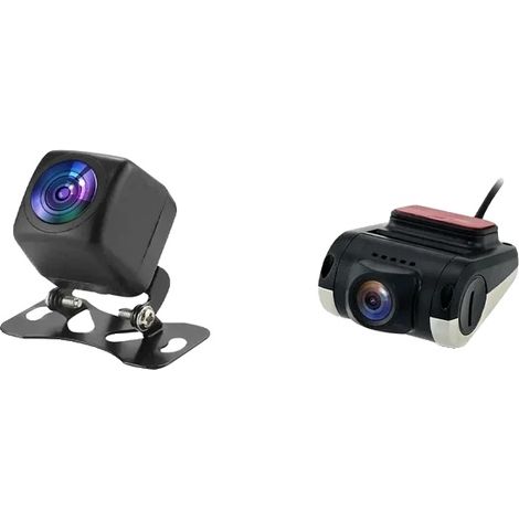 Caméra de recul pour stationnement de voiture, Vision nocturne, support réglable universel AHDC2 DVR-720P (1/2)