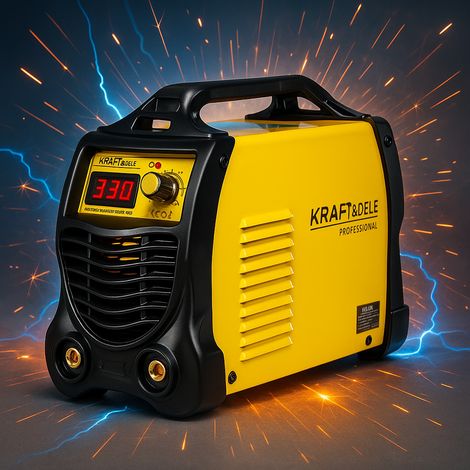 Soldadora inverter compacta de 330 A  Kraft&Dele