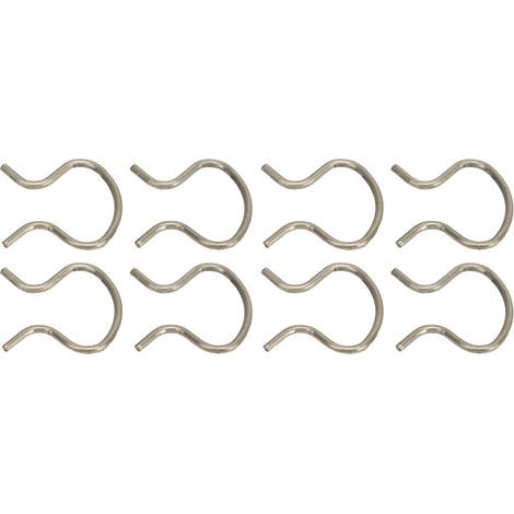 8 Pièces Poignée de Fenêtre 4138439 Métal Manivelle de Porte Clip Fusible Bague de Remplacement pour Fiat (1/5)