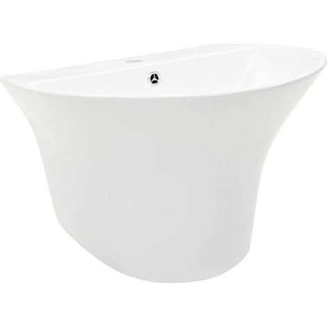 Lavabo 56 x 48 x 42 cm Cerámica Glaseada vidaXL