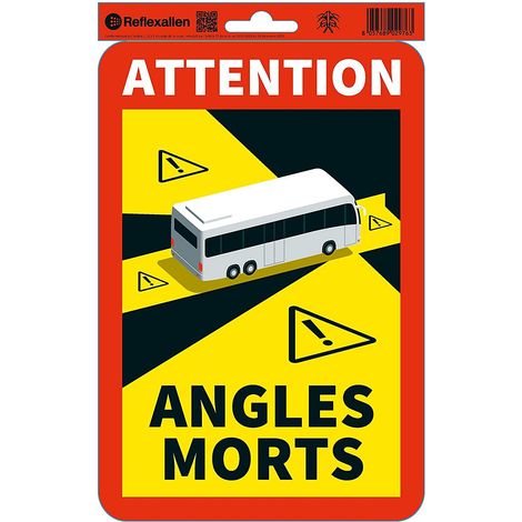 Pannello Angolo Morto Camion Bus adesivo e alluminio - Numero Pezzi: 1 Pezzo - Packaging: BUS - Modello: Alluminio