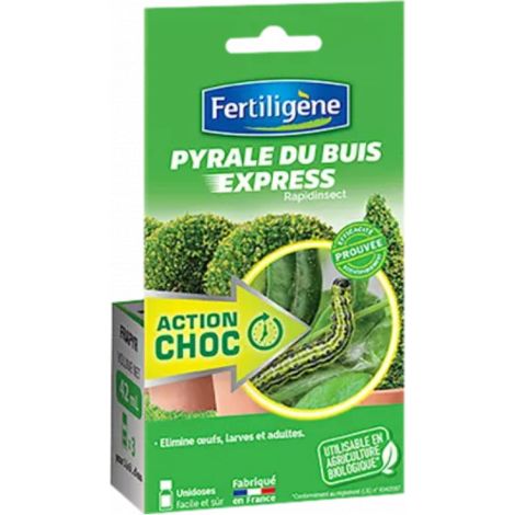 Insecticide fertiligene pyrale du buis rapidinsect dosage facile bio