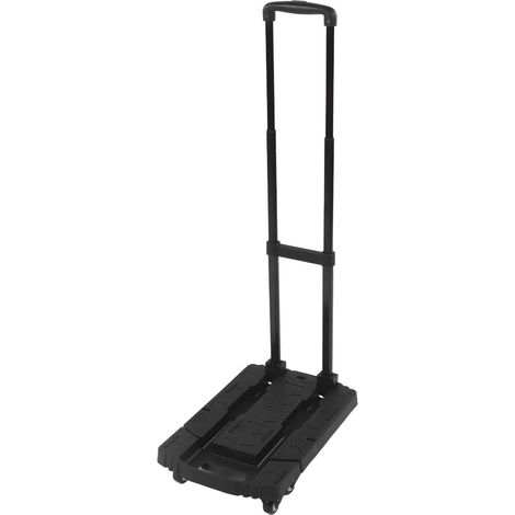 Schwerlast-Klappwagen 200 kg, 6-Rad-Transportwagen für Reisen, Kinderwagen, Autositze, ausziehbare Plattform, Gepäckwagen, Schwerlasttransport. (1/5)