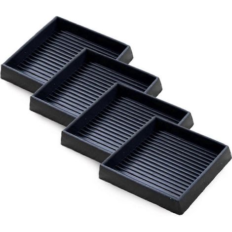 4er-Set Möbelgleiter – 3x3 Zoll Anti-Rutsch-Rollenuntersetzer, Beingleiter (1/5)