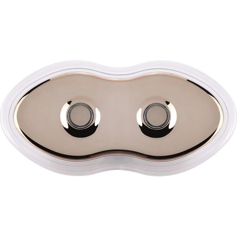 Télécommande à 2 boutons avec rétroéclairage LED pour fauteuil de massage électrique (1/5)