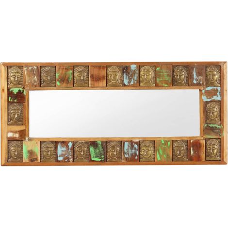 Maison Exclusive - Spiegel mit Buddha-Verzierung 110x50 cm Recyce