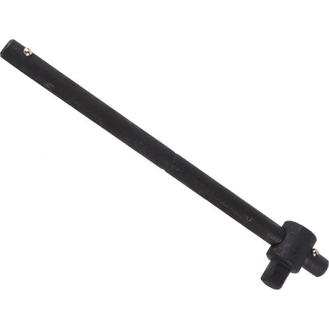 Clé à douille coulissante en T avec barre de force en acier robuste (1/2") (1/5)