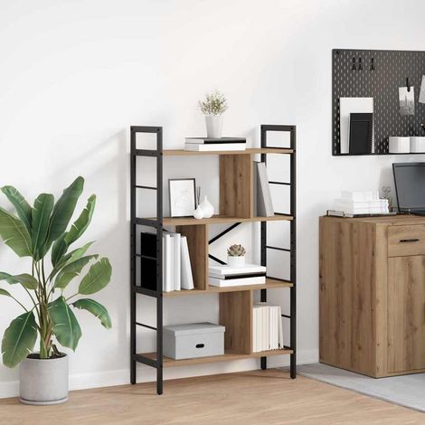 Bücherregal Artisan-Eiche 75 x 30 x 123,5 cm Holzwerkstoff